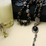 An Ottoman rosary made of Sulemani Aqeeq with