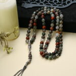 An Ottoman rosary made of bloodstone with 99 beads.