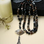 A special rosary made of Sulemani Aqeeq stone.