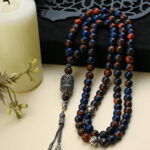 A rosary made of high-quality natural Jasper stone.