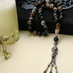 An Ottoman rosary made of Sulemani Aqeeq with