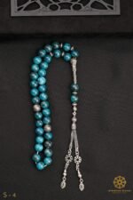 Rosary made of high quality natural apatite stone