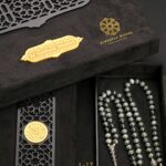 Rosary , 99 grains of eagle eye stone , 8mm inlaid with spacers, cities, and a pendant made of distinctive Turkish silver , 925 caliber.