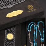 Rosary made of high quality natural apatite stone
