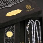 Rosary made of  natural Aquamarine stone.
