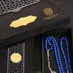 Rosary made of high quality natural lapis lazuli stone