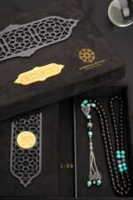 Rosary made of original turquoise from Al Yusr Al Baladi.