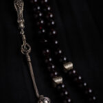 Ottoman Rosary made of garnet stones.