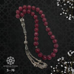 Natural ruby ​​rosary